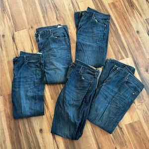 Men’s LEVIS 527 Bootcut Denim Jeans Size 38x34 EUC